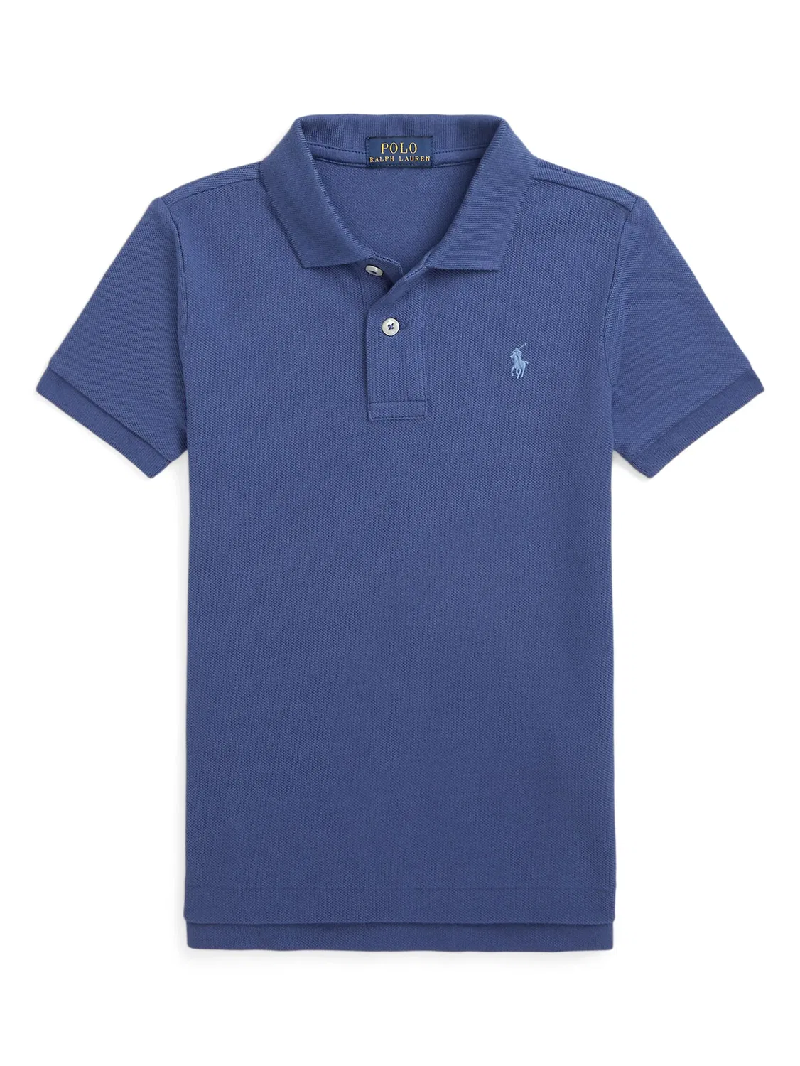 Поло с вышивкой Пони Polo Ralph Lauren, темно-синий