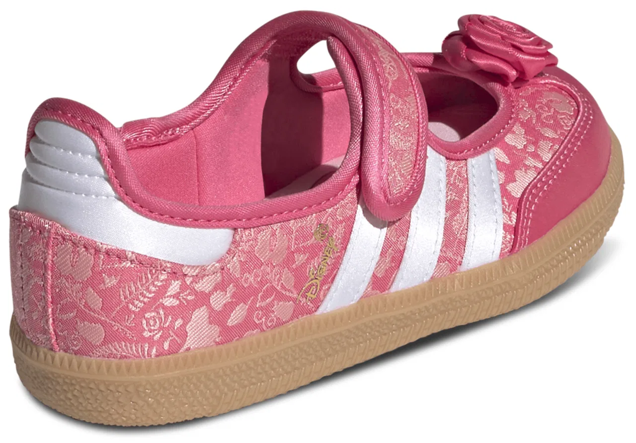Детские кроссовки для девочек с принтом Samba Jane adidas, Supplier Colour/Supplier Colour/Gum — фото 3