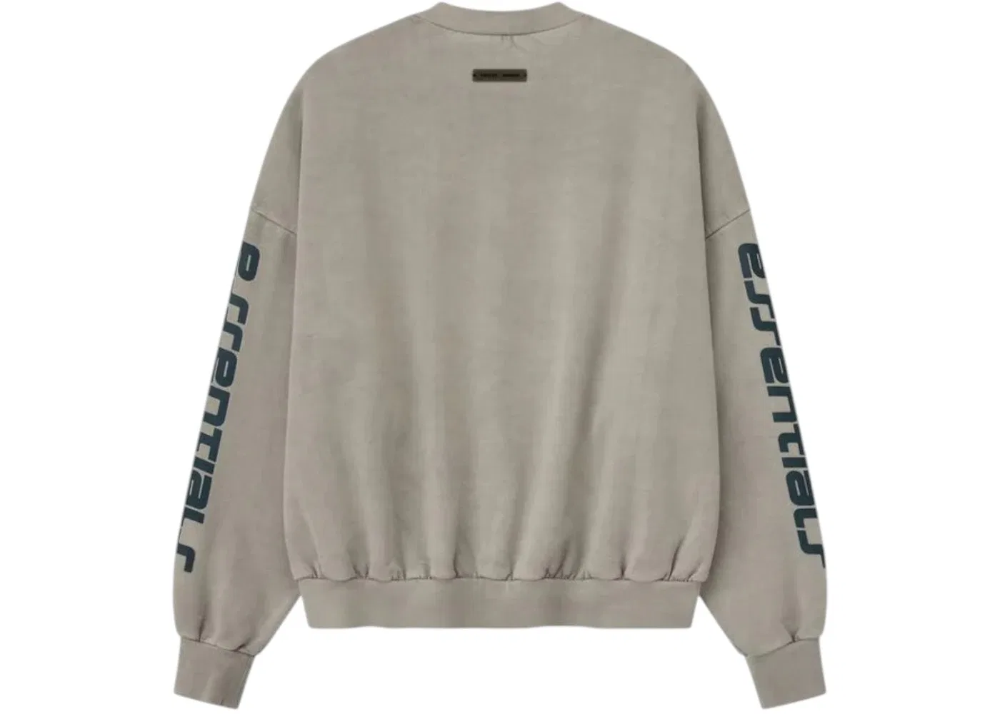 Мужской свитшот свободного кроя Heavy Fleece Cropped Relaxed Sweatshirt Fear of God, Smoke Grey — фото 2