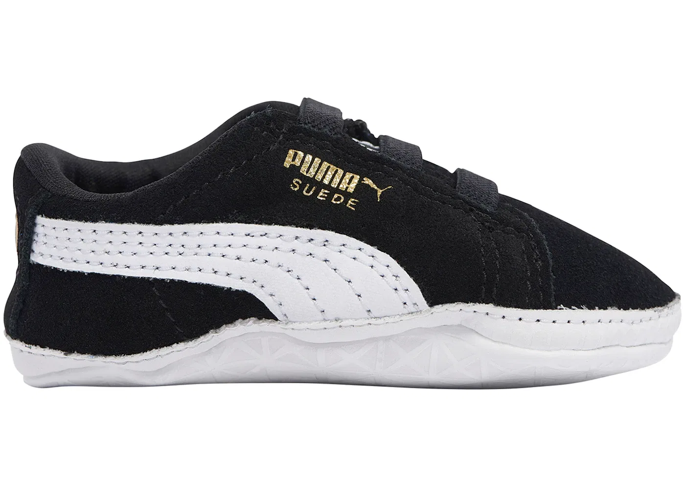 Детские кроссовки Puma Suede Classic Crib, цвет PUMA Black/PUMA White