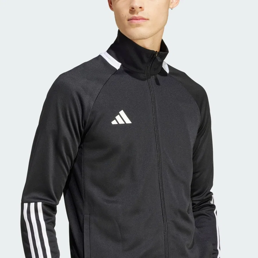 Спортивный костюм с длинным рукавом Sereno Cut 3-Stripes Track Suit adidas, Черный — фото 4