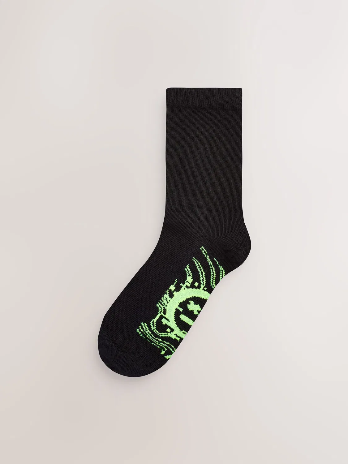 Носки 7 пар, хлопковые, Black Cotton Rich Socks 7 Pack Next, черный — фото 4