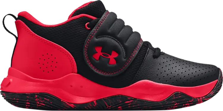 

Кроссовки Under Armour Zone BB GS Black Red Camo, черный