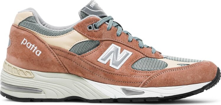 

Кроссовки New Balance Patta x 991 Made in England 'Dusty Pink', розовый