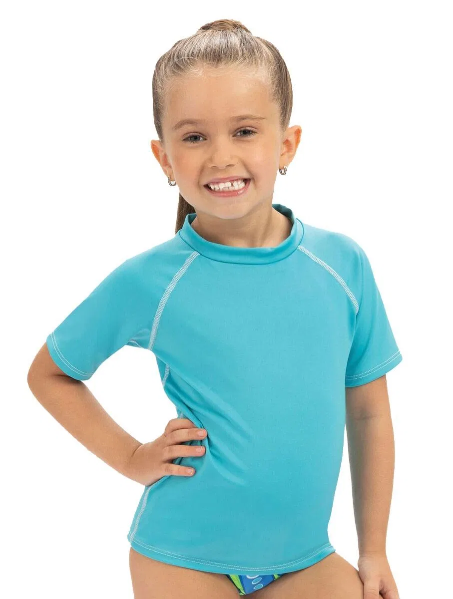 Детский рашгард с защитой UPF 50 Little Dolfin Dolfin, Blau — фото 3