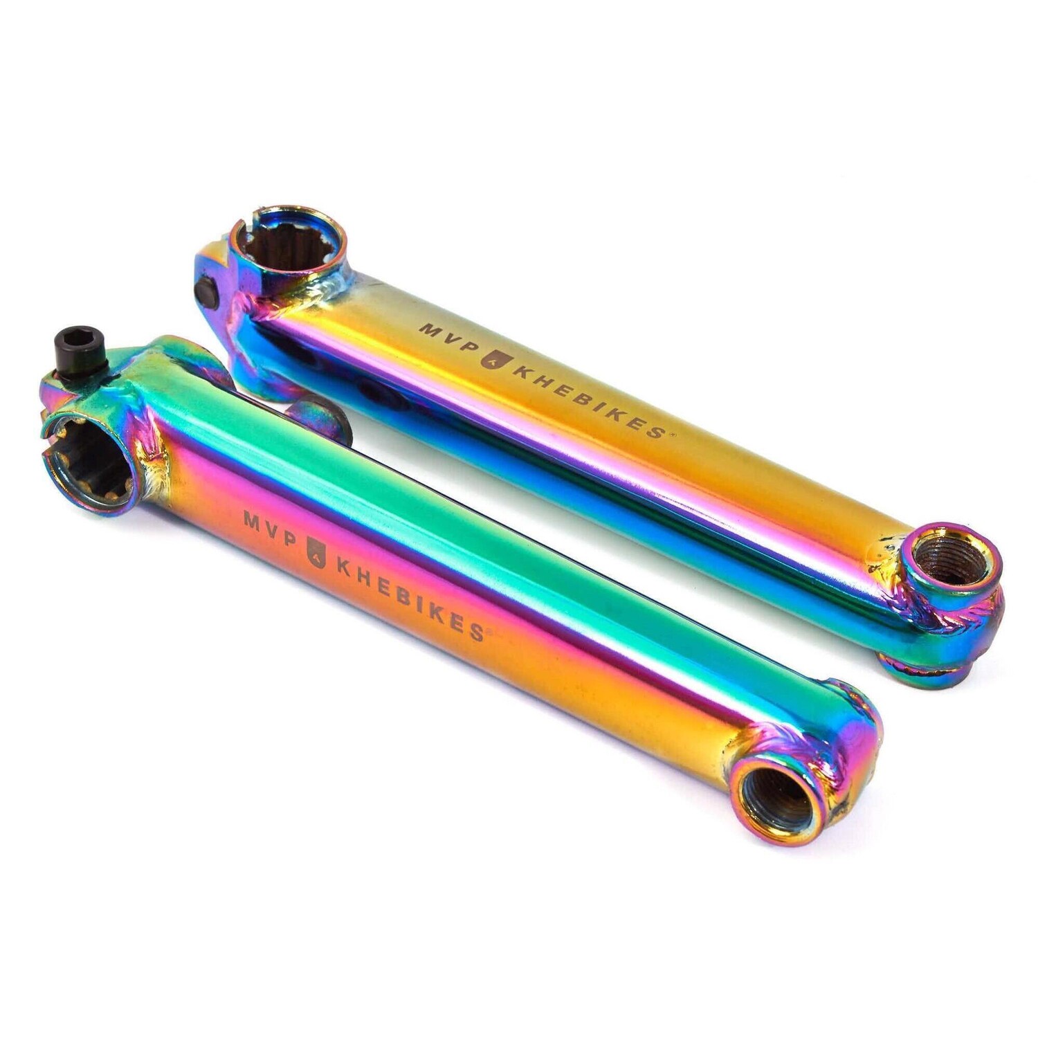 

Шатуны KHEbikes MVP 8T Oil Slick, красочный