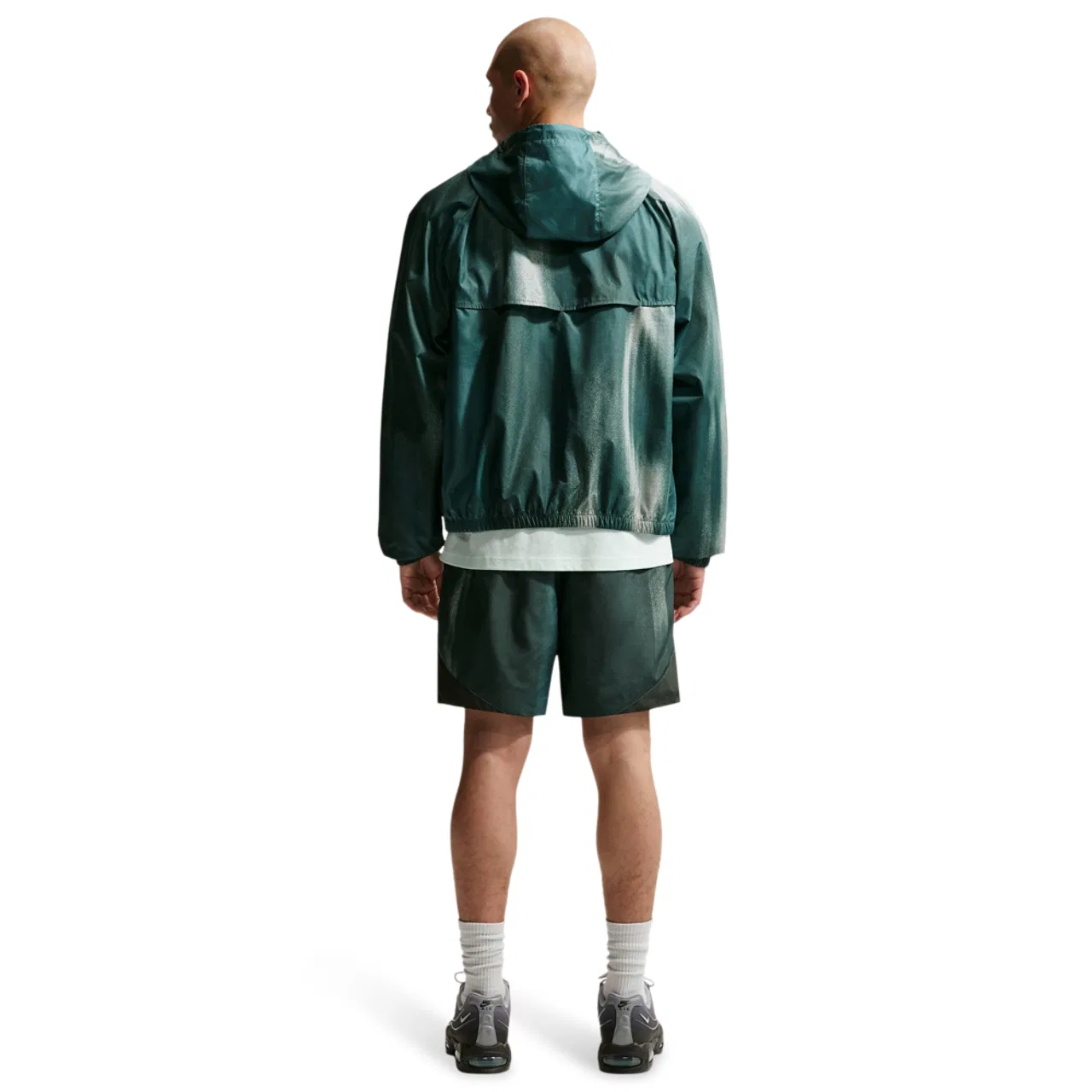 Шорты для мужчин Windrunner Nike, зеленый — фото 4