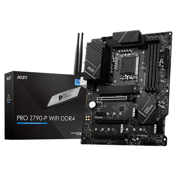 

Материнская плата MSI PRO Z790-P WiFi, DDR4, черный