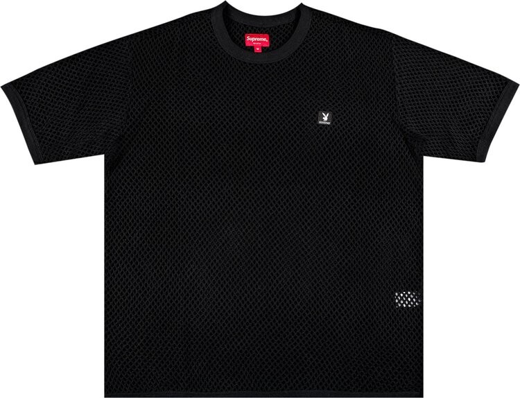 

Футболка Supreme x Playboy String Short-Sleeve Top 'Black', черный