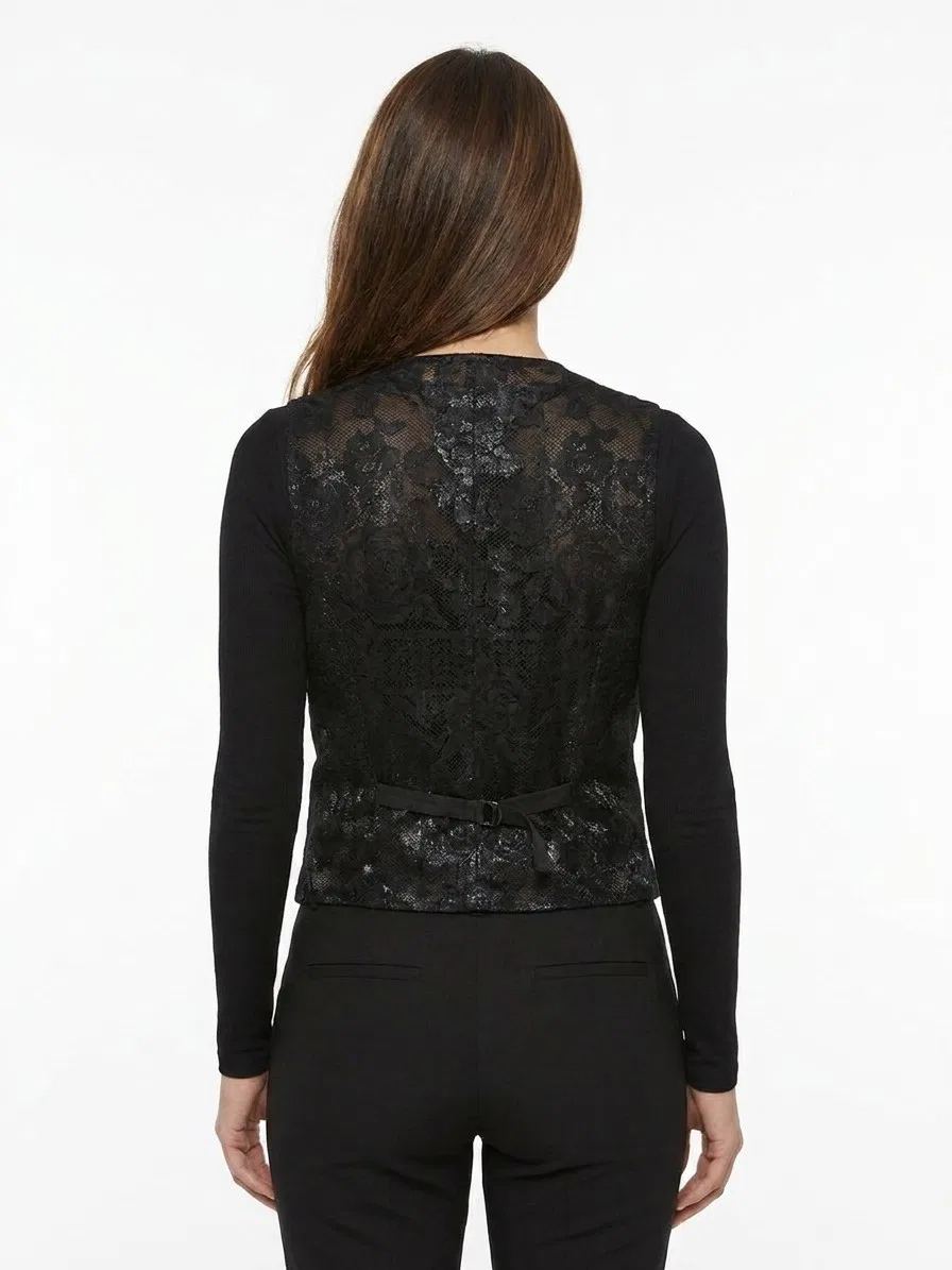 Женский жилет Dolce & Gabbana, Black — фото 2
