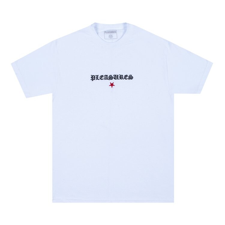 

Футболка Pleasures Shine T-Shirt 'White', белый
