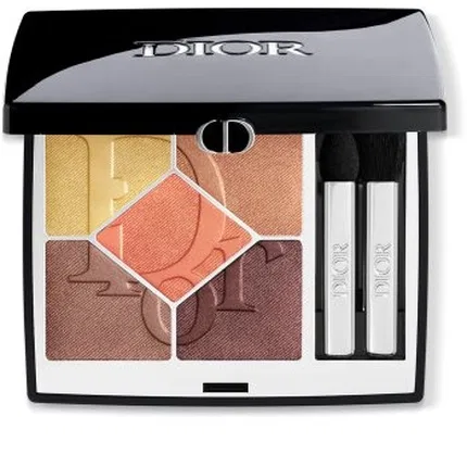 Палитра теней для век Christian 5 Couleurs Couture Palette Dior, Black Burgundy Floral