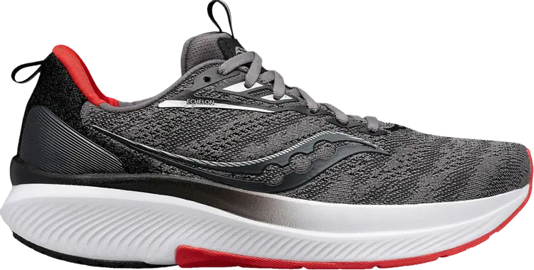 

Кроссовки Saucony Echelon 9 Wide Charcoal Red Sky, серый