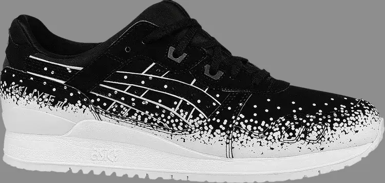 

Кроссовки gel lyte 3 'snowflake pack' Asics, черный