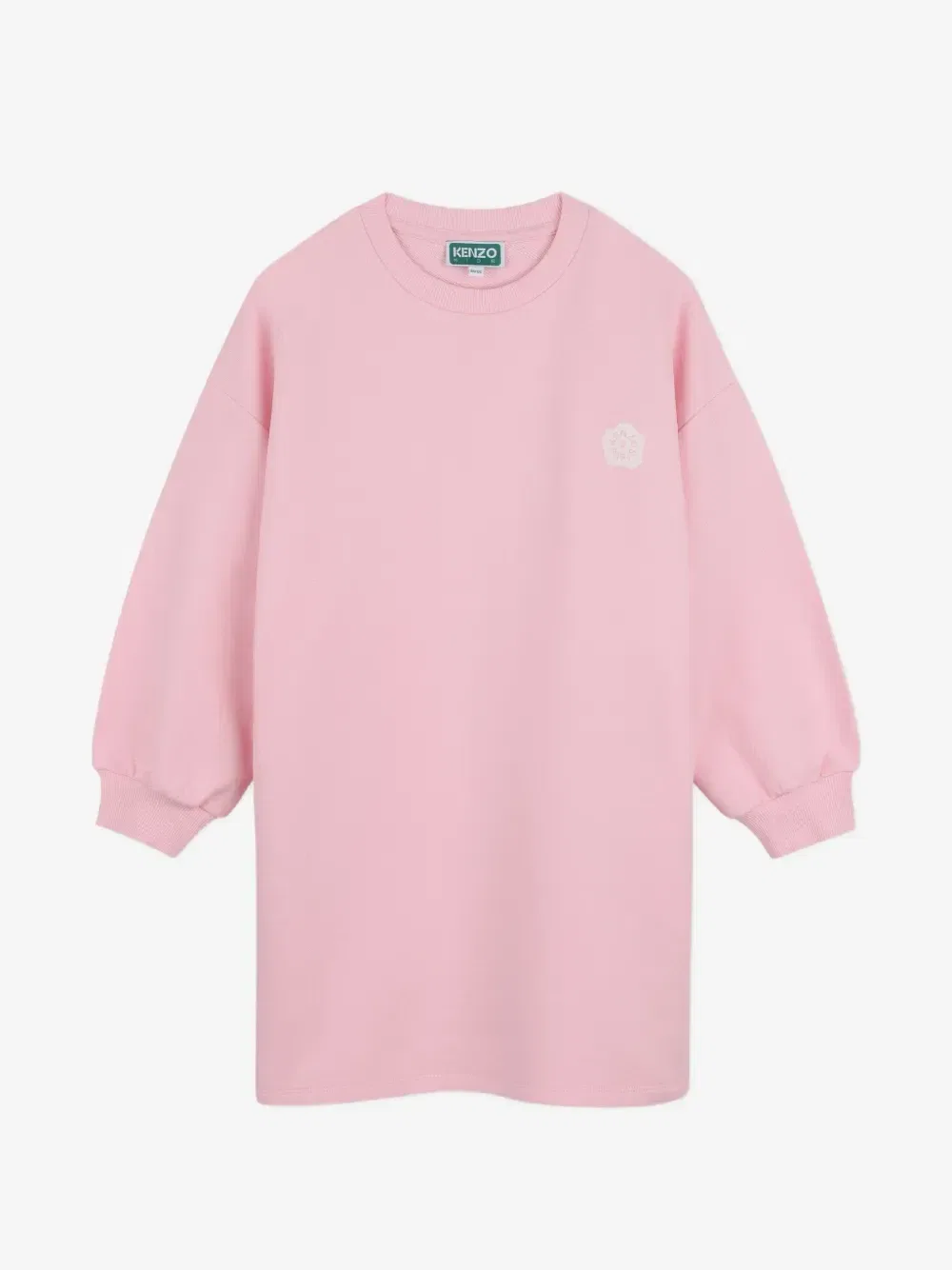 Платье Boke Flower из джерси Kenzo Kids, розовый