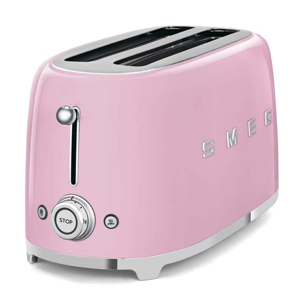 

Тостер Smeg 50S TSF02PKUK, розовый