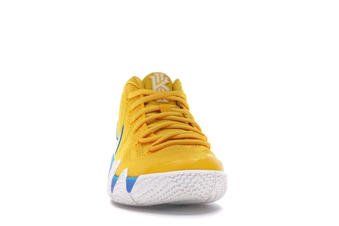 Детские кроссовки для мальчиков с длинным шнурком Nike Kyrie 4 Kix, Amarillo/Multi-Color — фото 2