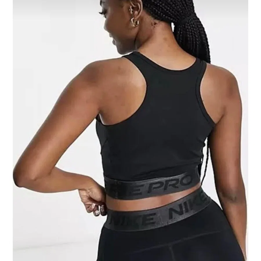 Спортивный топ Nike Pro Dri-Fit, Черный — фото 2