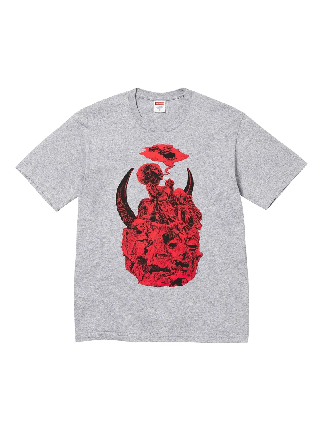 Supreme Футболка Mutants серый