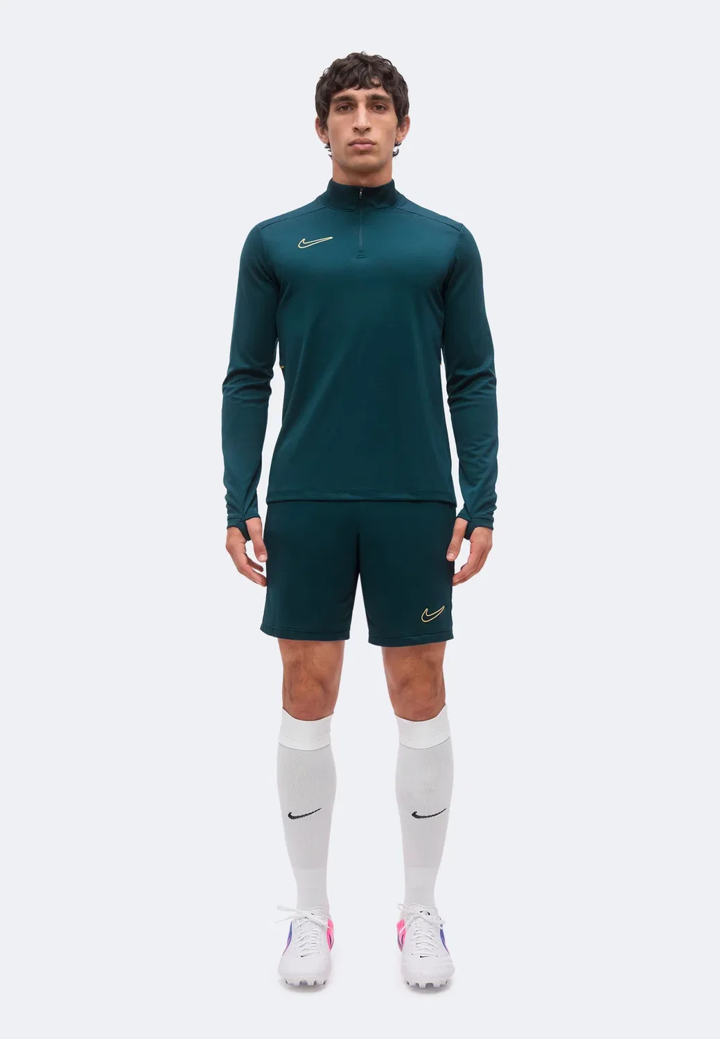 Шорты Acd25 - спортивные шорты Nike Performance, Midnight Spruce/Midnight Spruce/Elemental Gold-Coloured/Metallic Gold-Coloured — фото 2