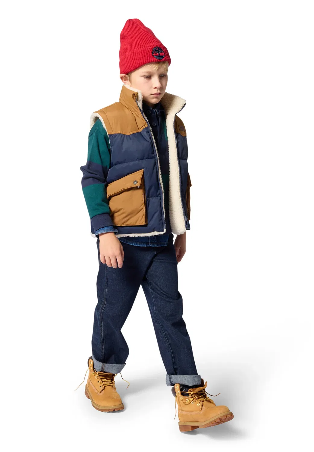 Sweat à manches longues - рубашка-поло Timberland, Vert