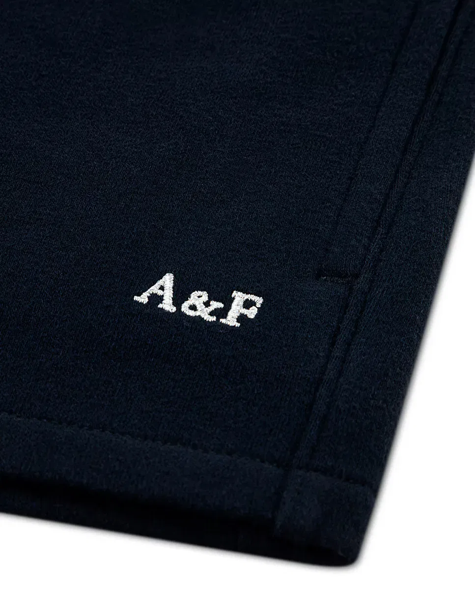 Детские шорты для девочки из флиса Abercrombie Kids, Gris — фото 3