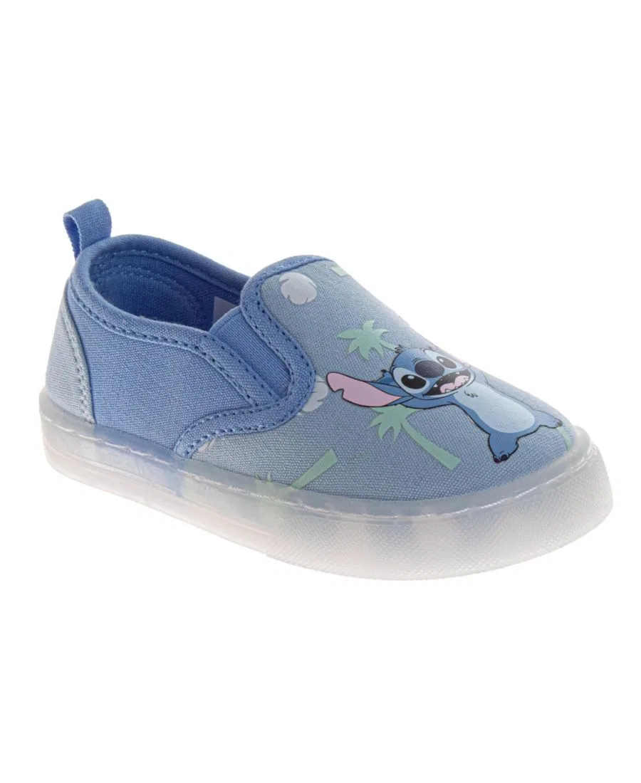Кеды Slip-On с принтом Стича Disney, Blue