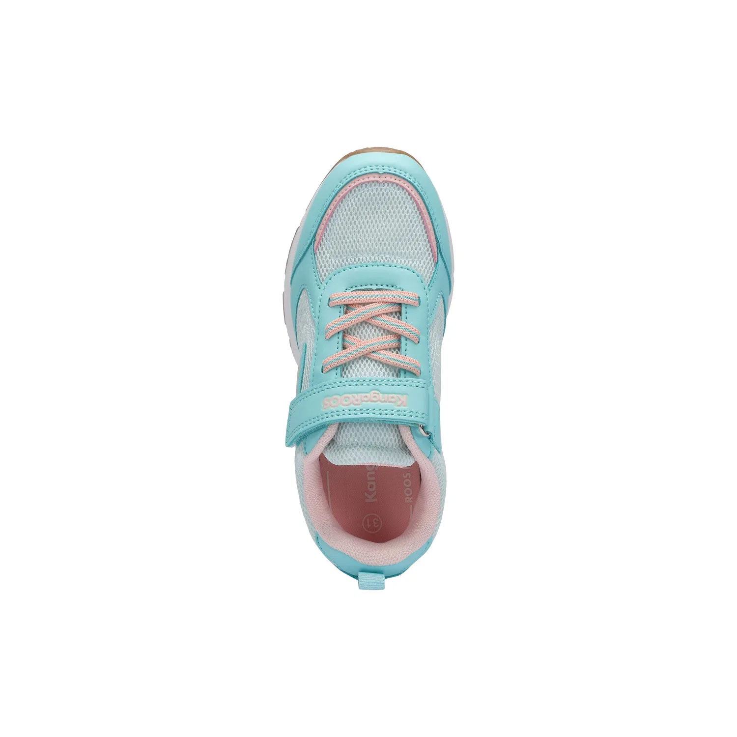 Детские кроссовки с карманом KangaROOS, Limpet Shell/Frost Pink — фото 4