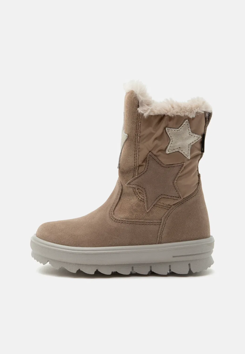 Gore-Tex Flavia - зимние ботинки Superfit, Braun/Gold-Coloured