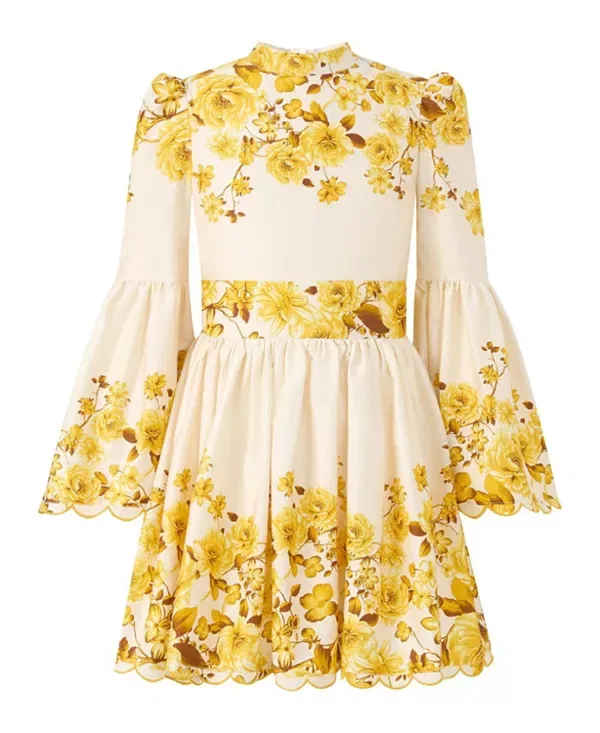 Детское платье для девочек с длинным рукавом Solene Mini Dress Marlo Kids, Floral