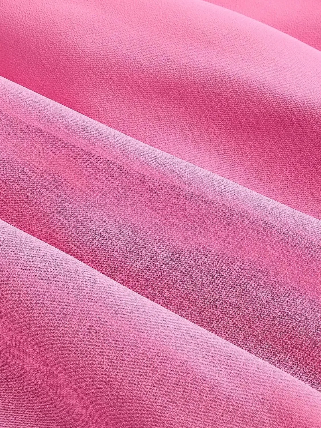 Женское летнее платье-ками с запахом на спине, Hot Pink — фото 4