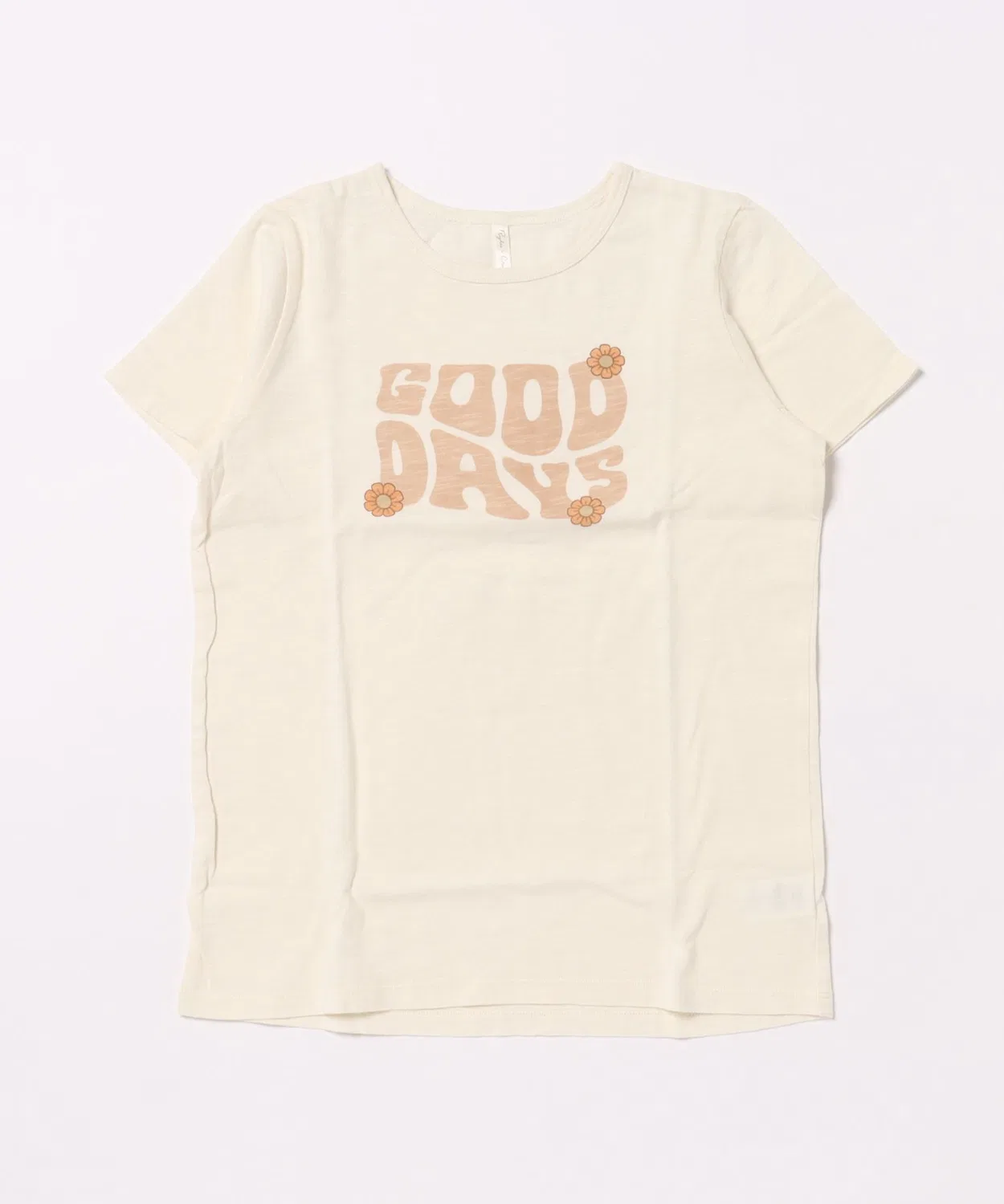 Детская футболка хлопковая Good Days Rylee + Cru, Ivory