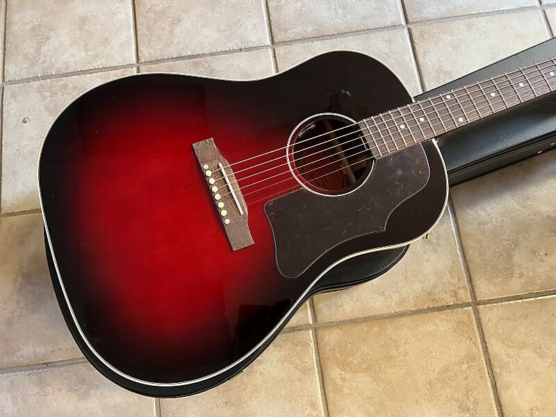 

Электроакустическая гитара Epiphone Slash J-45 Vermillion Burst Slash J-45 Acoustic-Electric Guitar Vermillion Burst