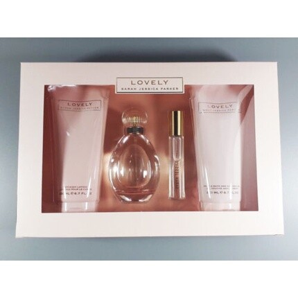 Sarah Jessica Parker Lovely EDP Gift Set 100ml 15ml 200ml - Christmas 2022 — фото 4