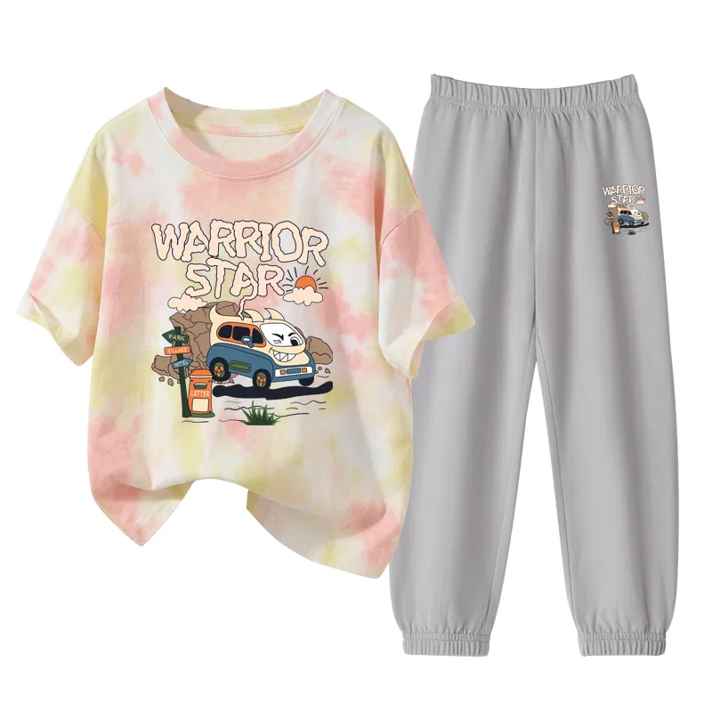 Детский спортивный комплект с принтом Holiday Car K Warriors