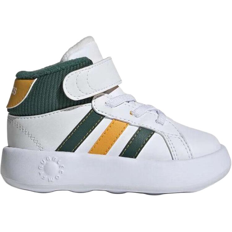 Adidas Grand Court Mid top детские туфли White — фото 3