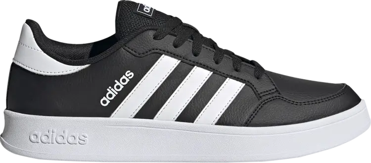 

Кроссовки Adidas Breaknet 'Black White', черный