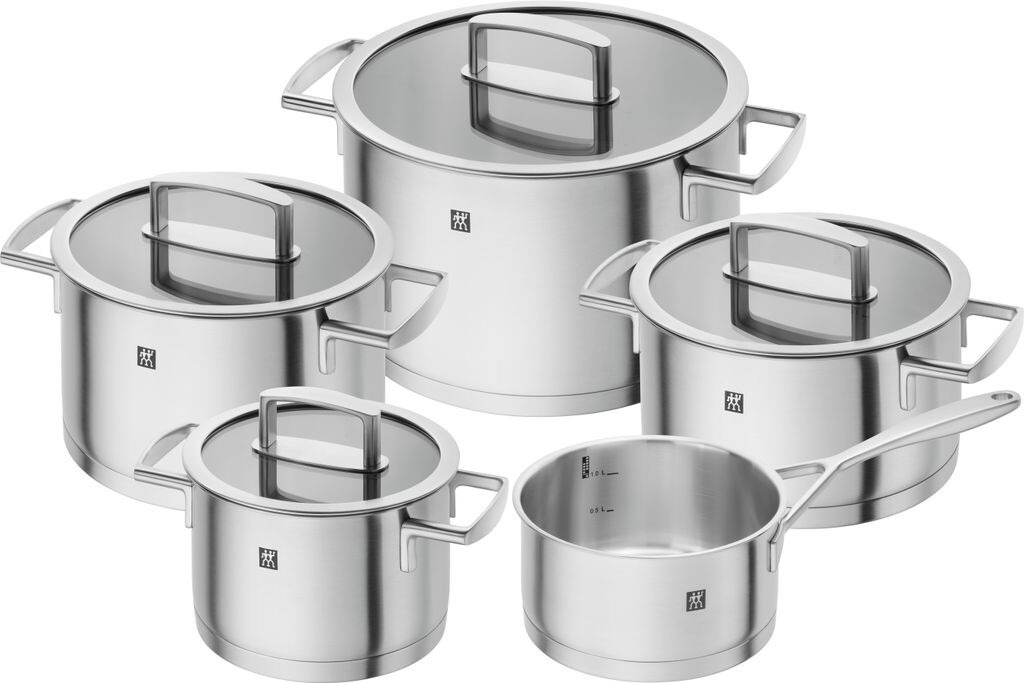 Набор посуды Zwilling Vitality, 9 предметов, серебристый