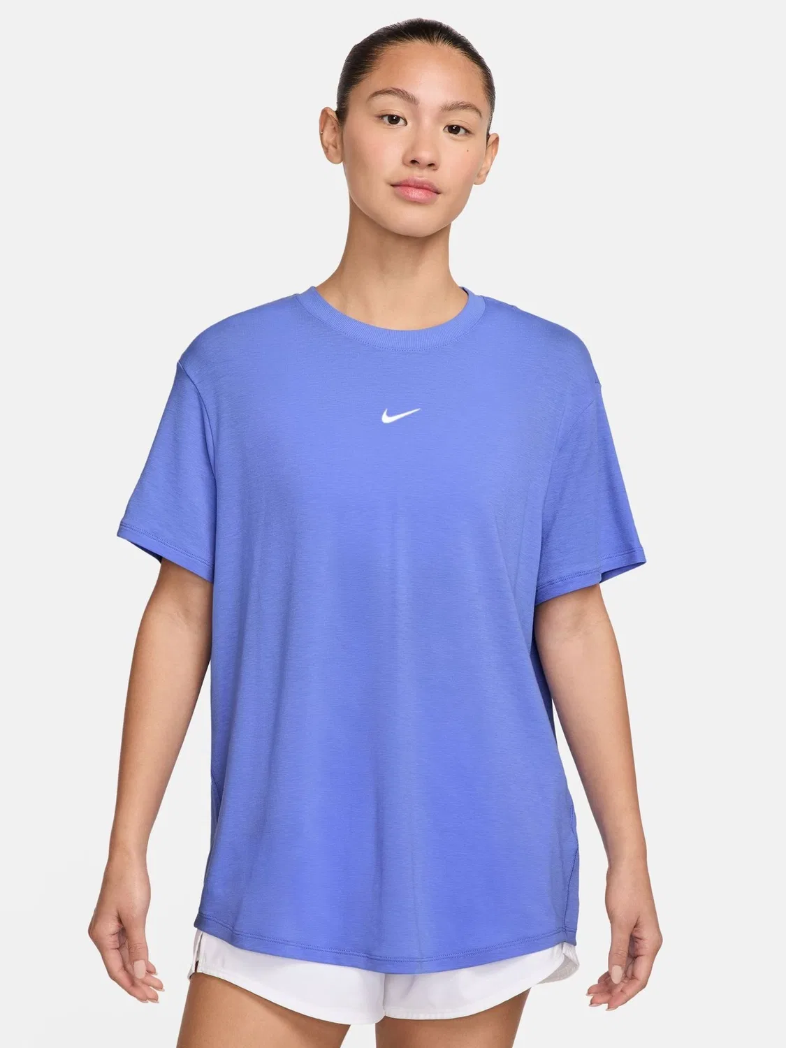 Футболка Nike One Relaxed Dri-FIT Nike, сапфировый синий — фото 2