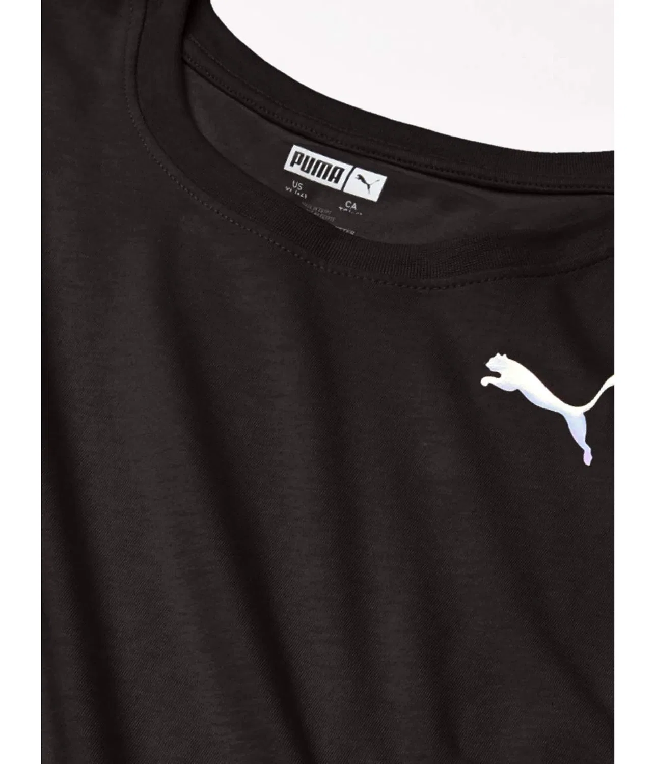 Детская футболка с логотипом Core Puma, Puma Black — фото 3