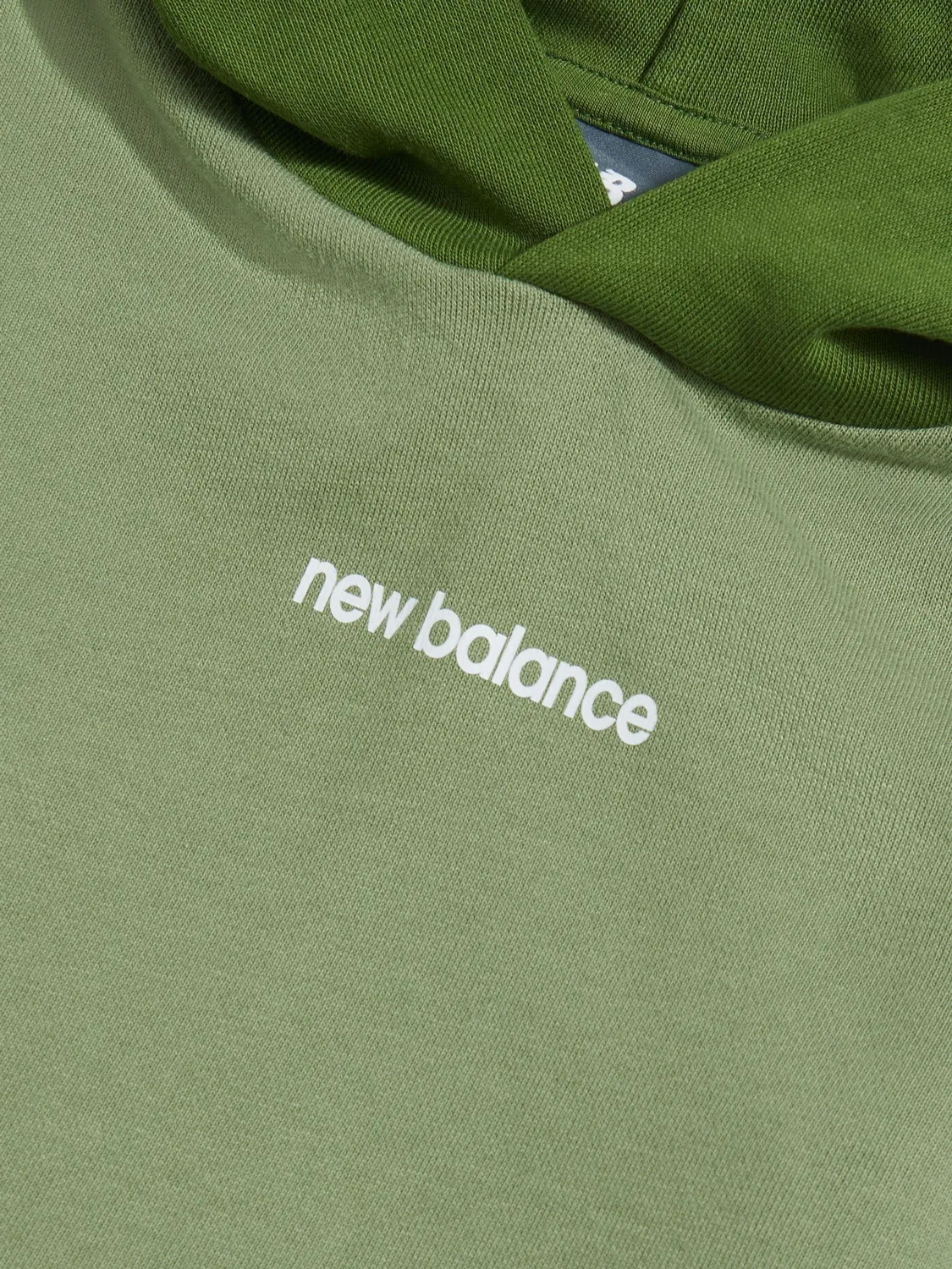 Худи New Balance Green 574 Shoe Graphic FT, зеленый — фото 4