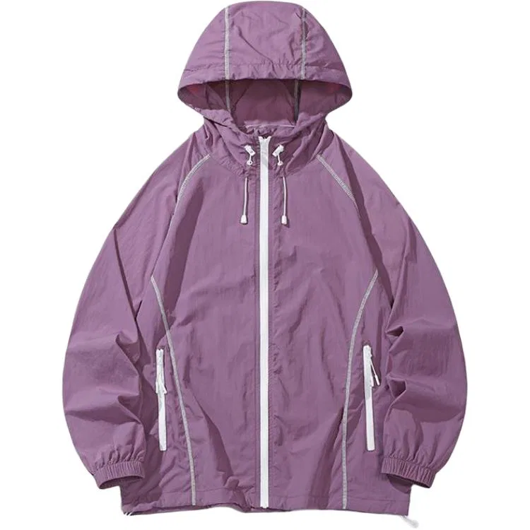 Детская ветровка с капюшоном Sun Protection Jackets Sugarfunk, Upgraded Purple