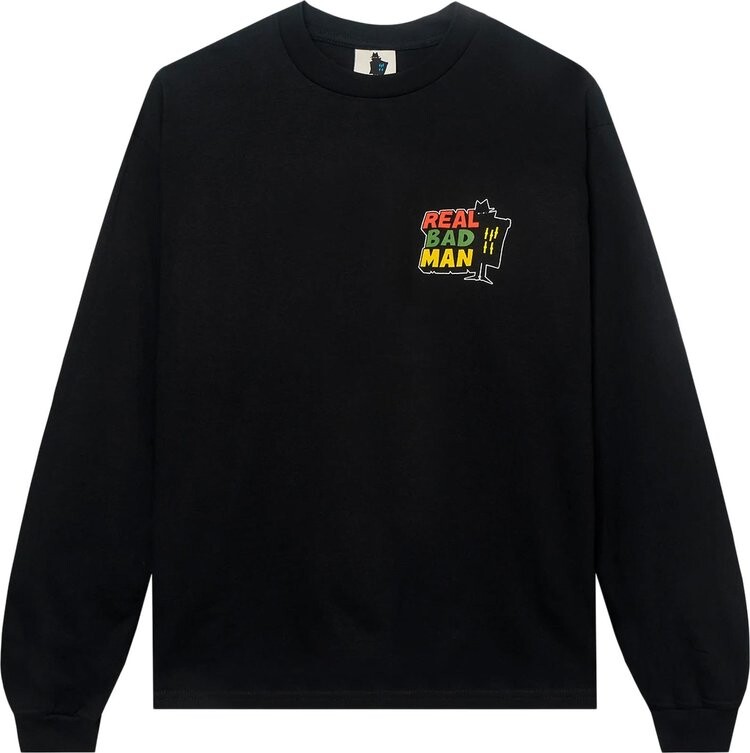 

Лонгслив Real Bad Man RBM Logo Tee Vol 9 Long-Sleeve Tee 'Black', черный