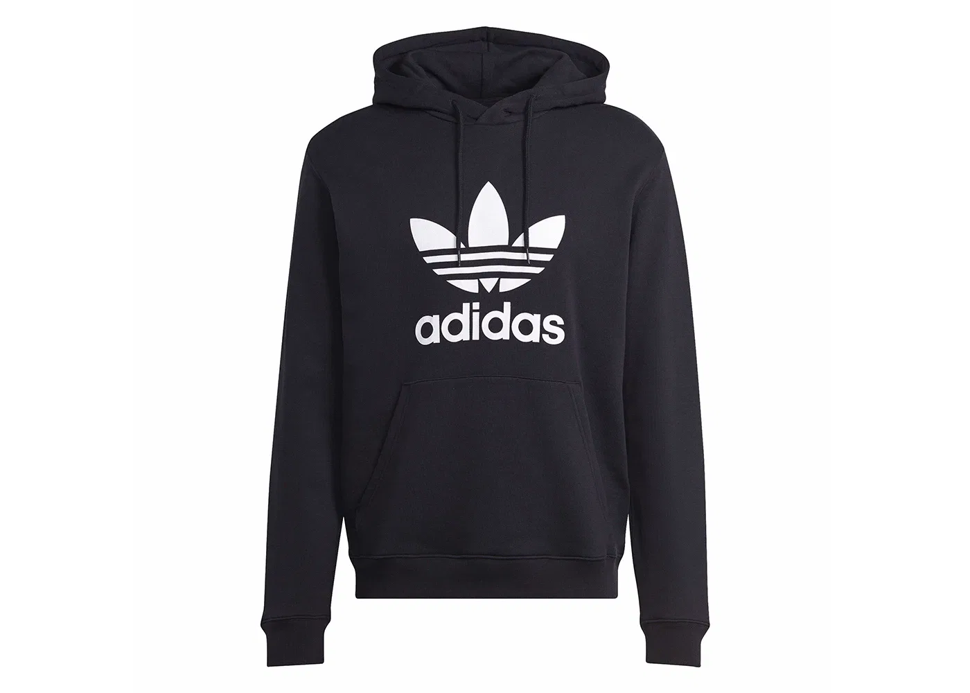 Мужская худи с длинным рукавом Hoodie Adidas, Black/White