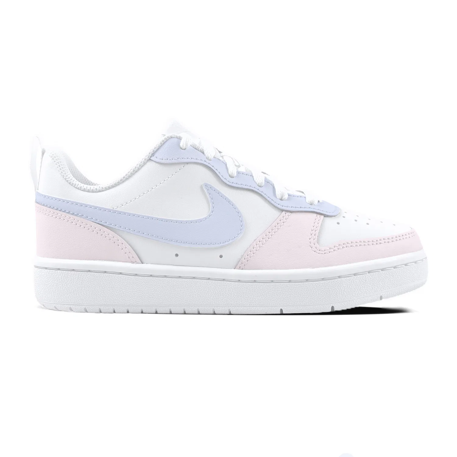 Детские кроссовки для скейтбординга с дизайном «Котенок» Nike Court Borough 2, Pink Blue — фото 4