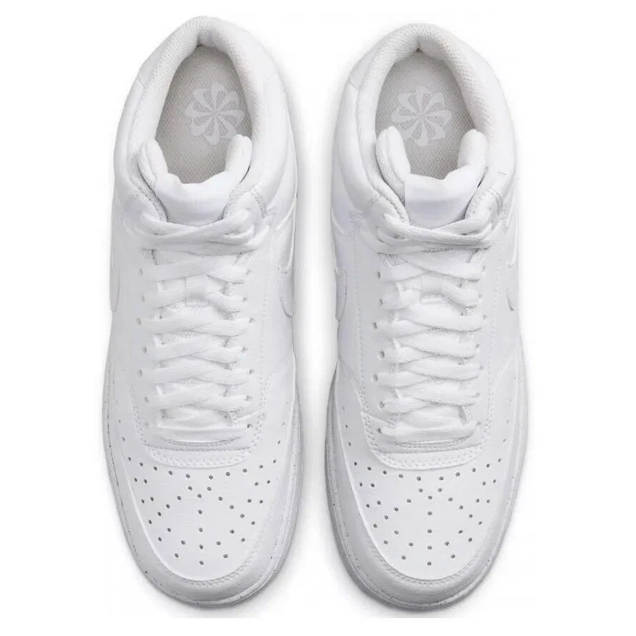 Детские кроссовки с высоким берцем Nike Court Borough Mid, Цвет: Weiss — фото 2