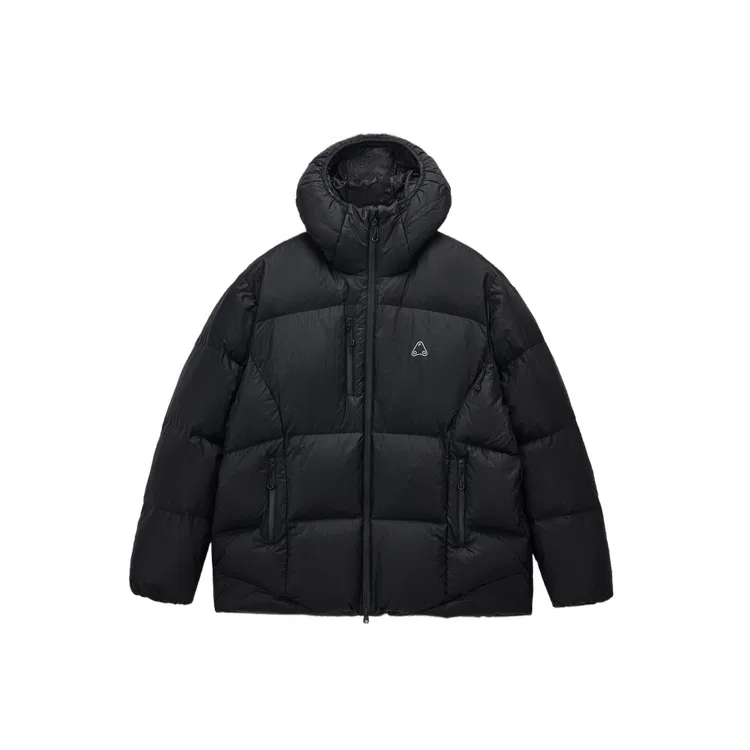 Детский пуховик с капюшоном FPA, Black