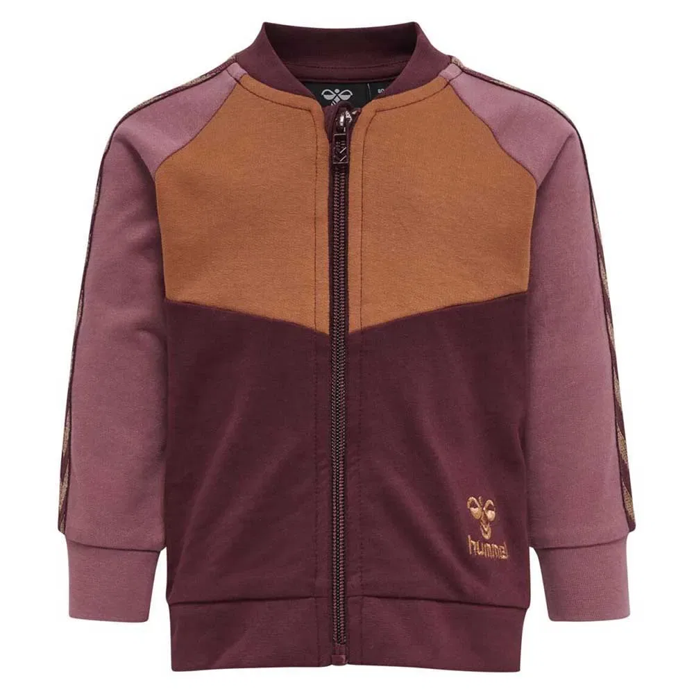Детская куртка из футера с принтом Puk Hummel, Purple