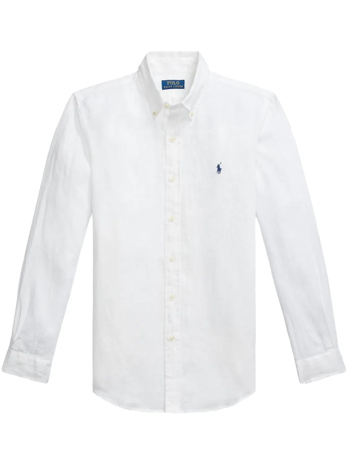Polo Ralph Lauren Белая льняная рубашка