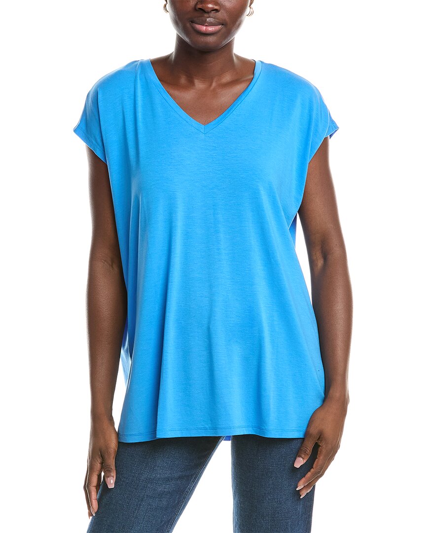 

EILEEN FISHER Свободный топ, синий